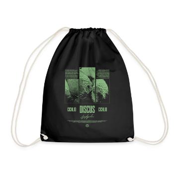 Discus Cichlidé Aquarium Fish Keeper - Sac de sport léger - noir - Devant