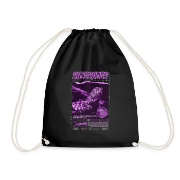 Crocodile chinois lézard Shinisaurus crocodilurus - Sac de sport léger - noir - Devant