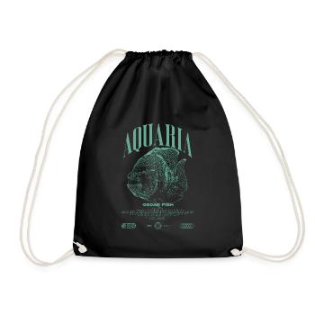 Oscar Fish Changement d'eau Poisson monstre - Sac de sport léger - noir - Devant