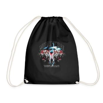 Muay Thai Tiger Squad MMA Tiger Kickboxing - Sac de sport léger - noir - Devant