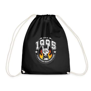 1995 Anniversaire, tout bascule. 30e anniversaire - Sac de sport léger - noir - Devant