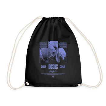 Discus Cichlidé Aquarium Fish Keeper - Sac de sport léger - noir - Devant