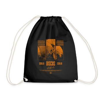Discus Cichlidé Aquarium Fish Keeper - Sac de sport léger - noir - Devant