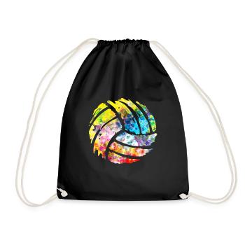 Volley-ball Drôle de cadeau pour les parents de l’entraîneur - Sac de sport léger - noir - Devant