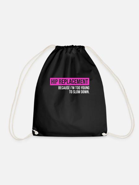 Arthroplastie de la chirurgie de remplacement de la hanche - Sac de sport léger - noir