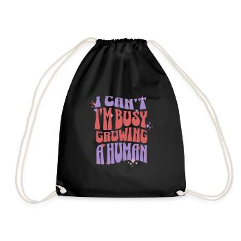 Je n’arrive pas à tomber enceinte Grossesse - Sac de sport léger - noir - Devant