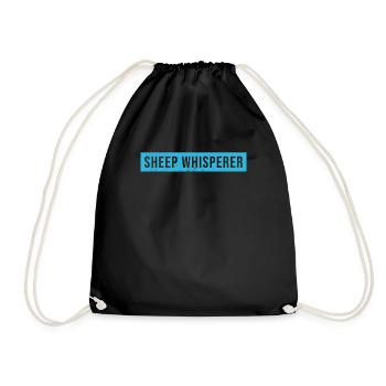 Mouton Chuchoteur Mouton - Sac de sport léger - noir - Devant