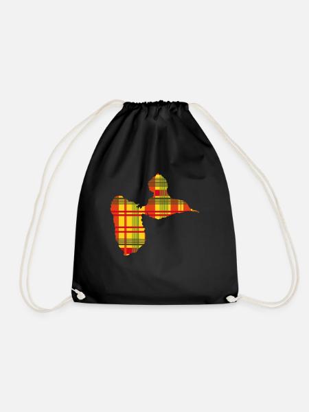 T-shirt Gwada Madrasse - Sac de sport léger - noir