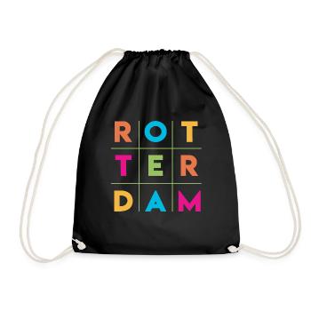 Rotterdam - Niederlande - Holland - Randstad - Turnbeutel - Schwarz - Vorne