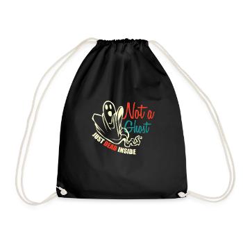 pas un fantôme - Sac de sport léger - noir - Devant