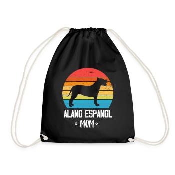 Alano Espanol - Turnbeutel - Schwarz - Vorne
