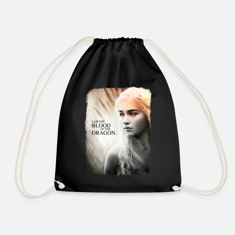 Game Of Thrones Daenerys Targaryen Spruch - Turnbeutel - Schwarz