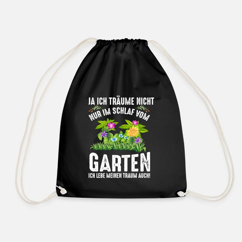 Garten - Turnbeutel - Schwarz