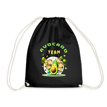 L’équipe Avocat - Sac de sport léger - noir - Devant