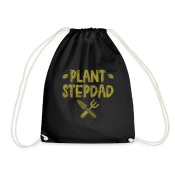 Plant Stepdad 3 - Turnbeutel - Schwarz - Vorne