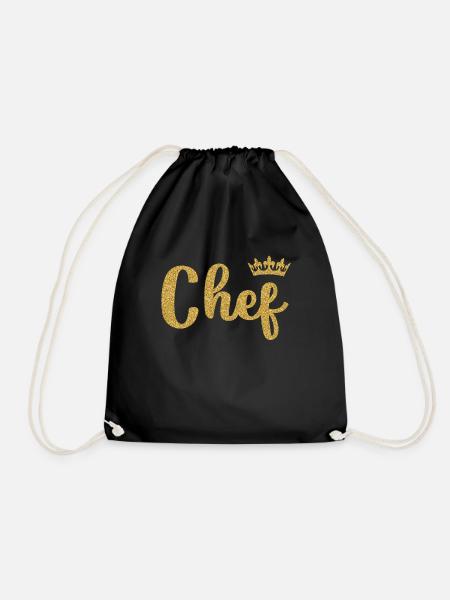 Chef - Turnbeutel - Schwarz