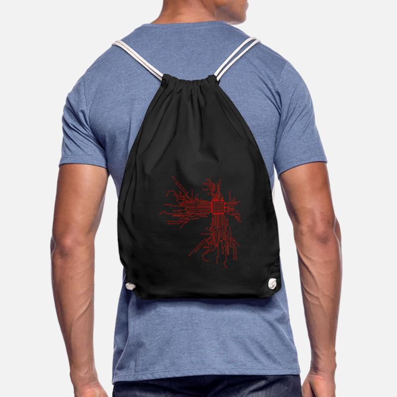 Cpu Computer Nerd Informatiker Programmierer Turnbeutel