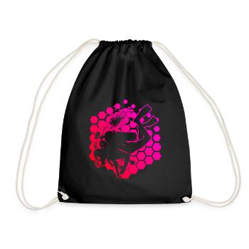 Plongeur Plongeur Plongeur Femmes Plongeur - Sac de sport léger - noir - Devant