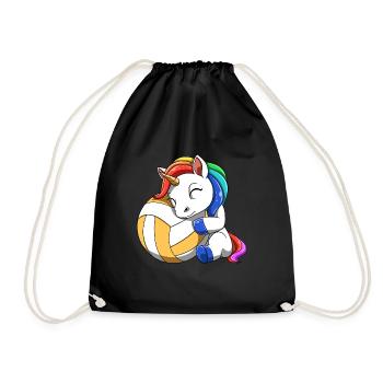 Volley-ball Licorne - Sac de sport léger - noir - Devant