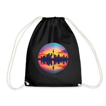 Horizon alimentaire - Sac de sport léger - noir - Devant