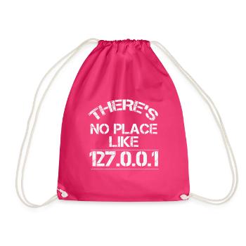 Geek informatique nerd - Sac de sport léger - fuchsia - Devant