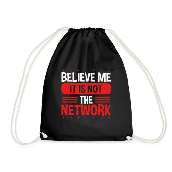 Engineering Code It is not the Network Engineer - Turnbeutel - Schwarz - Vorne