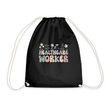 Professionnels de la santé - Sac de sport léger - noir - Devant