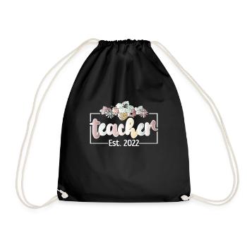 Future Teacher Teacher Training Student Teacher Training Programme - Drawstring Bag - black - Front