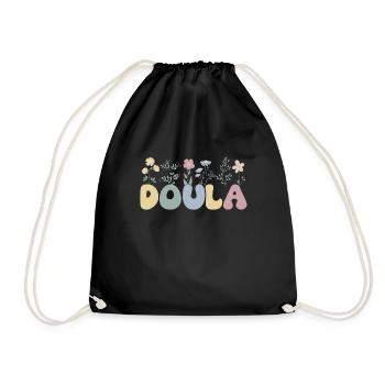 Doula ObstetricIen Coach d’accouchement Sage-femme - Sac de sport léger - noir - Devant