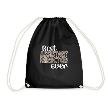 Best Deputy Director Deputy - Drawstring Bag - black - Front