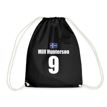 Hunterson Island Sauf Trikot Mallorca - Turnbeutel - Schwarz - Vorne