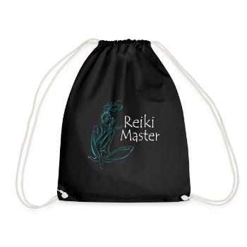 Reiki Maître Énergie Spirituelle Méditation Chakra - Sac de sport léger - noir - Devant