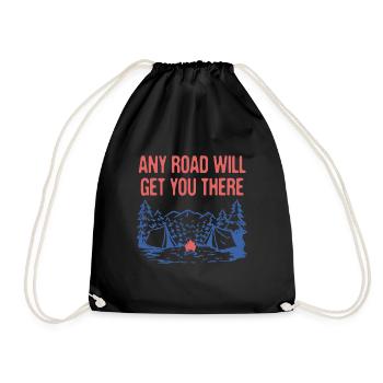 N’importe quelle route vous y mènera Randonnée Randonnée Mountain Hiker - Sac de sport léger - noir - Devant