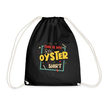Oyster Ironic Saying Seafood Chef - Sac de sport léger - noir - Devant