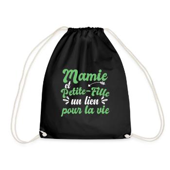 Mamie Et Petite-Fille - Sac de sport léger - noir - Devant