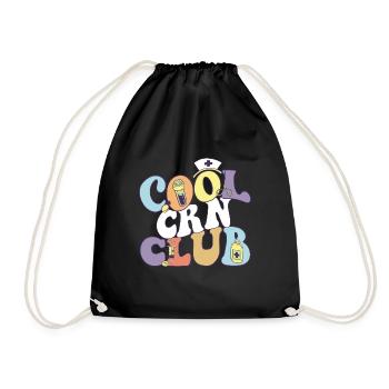 Cool Crn Club Registered Nurse Medical - Turnbeutel - Schwarz - Vorne