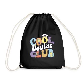 Cool Doulas Club Midwife Squad Midwifery - Sac de sport léger - noir - Devant