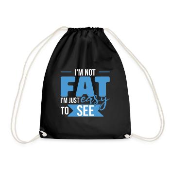Funny Daddy Fathers Day Pun Lover - Drawstring Bag - black - Front