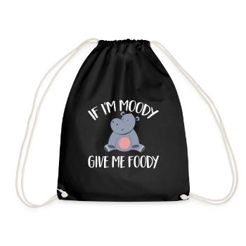 Hippopotame Hippopotame - Sac de sport léger - noir - Devant