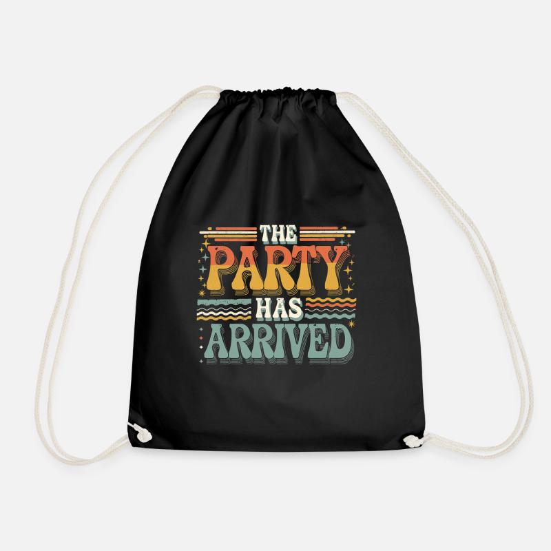 The Party Has Arrived 15 - Turnbeutel - Schwarz