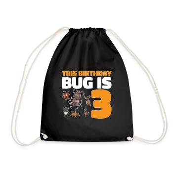 Insect collectors, insects, beetle lovers, entomologists - Drawstring Bag - black - Front