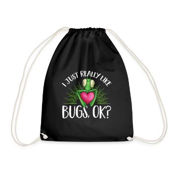 Collectionneur d’insectes Insectes, Amateur de coléoptères, Entomologiste - Sac de sport léger - noir - Devant