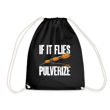 Tir au piège Tir au pigeon en argile Skeet - Sac de sport léger - noir - Devant