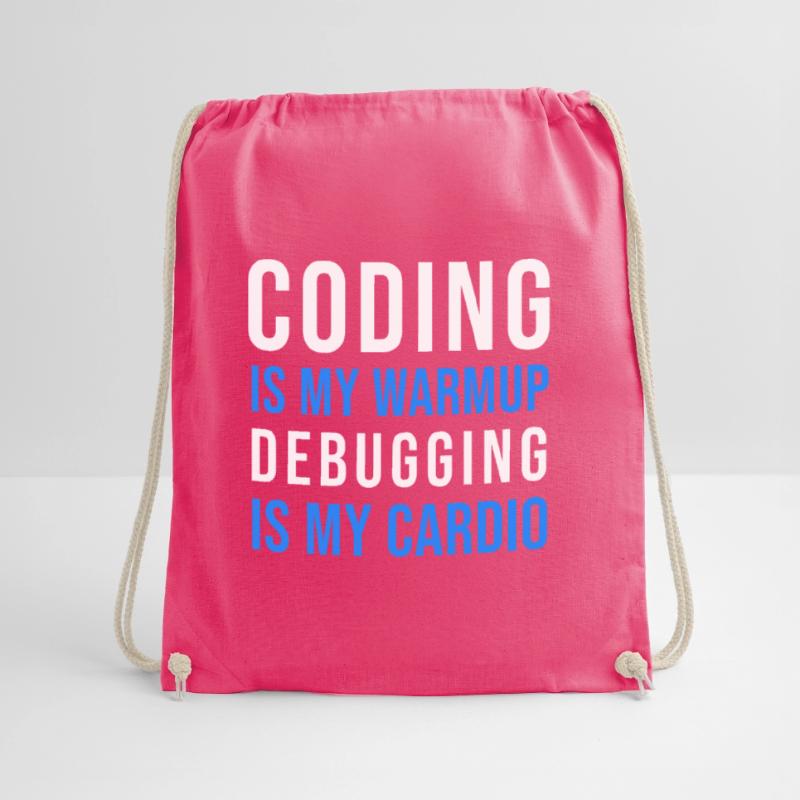 Coder Developer Programmer Coding IT Computer Drawstring Bag