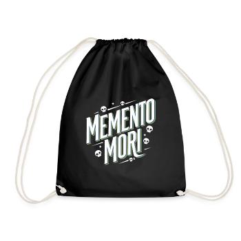 Memento mori - Sac de sport léger - noir - Devant