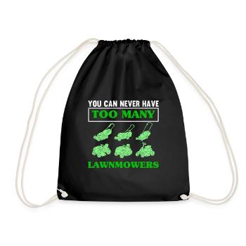 You Can Never Have Too Many Lawnmowers Mower Lawn - Sac de sport léger - noir - Devant