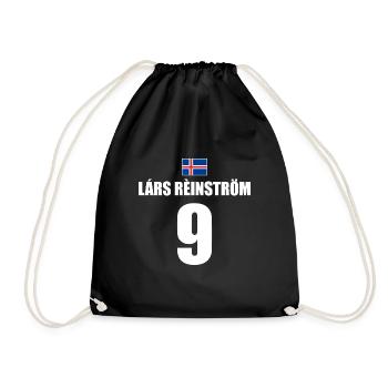 Lars Reinström Island Sauf Trikot Mallorca - Turnbeutel - Schwarz - Vorne