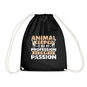 Animal de la passion - Sac de sport léger - noir - Devant