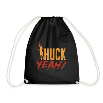 Disque de lancer de frisbee ultime - Sac de sport léger - noir - Devant