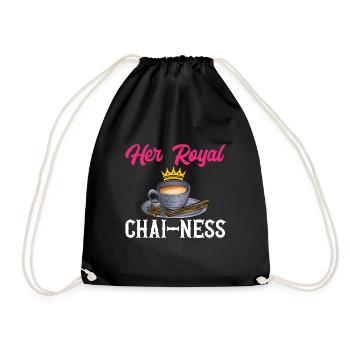 Thé Chai Masala Chai - Sac de sport léger - noir - Devant